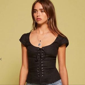 Reformation Corset Loren Top